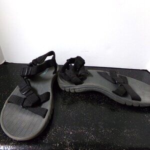 Rafters Black and Grey Hiking Sandals